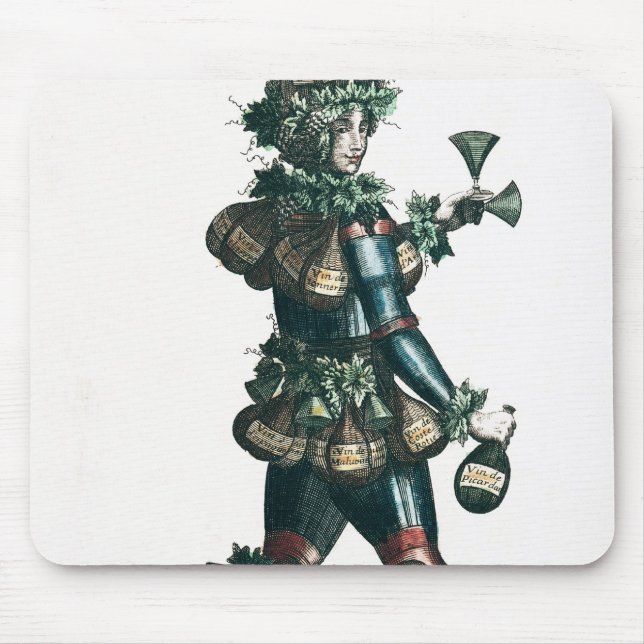 Innkeeperen, allegorical dräktdesign musmatta (Framsidan)