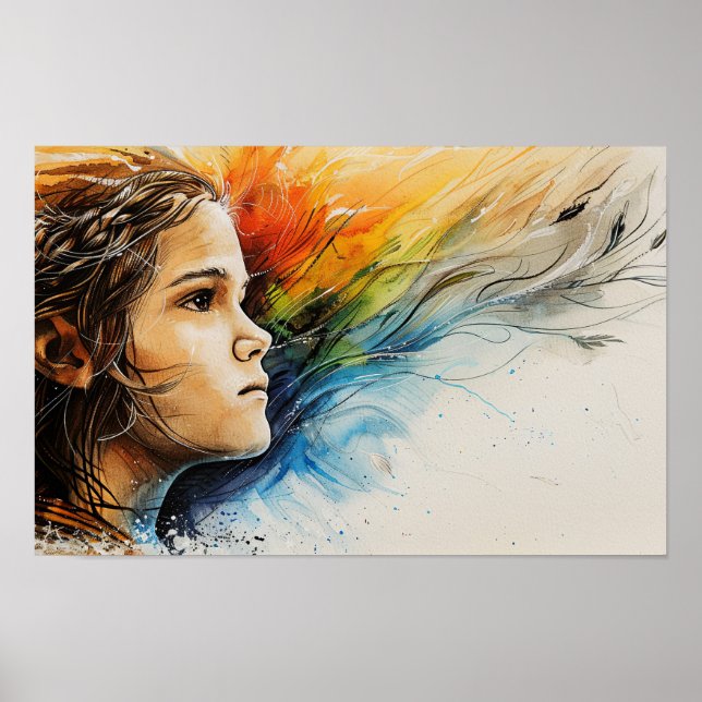 Innocence and Courage – Saint Maria Goretti Poster (Framsidan)