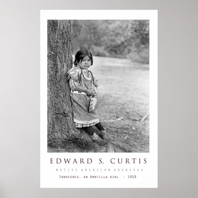 Innocense - An Umatilla Girl - 1910 Poster (Framsidan)
