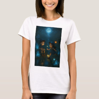 Innocent Smiles Under Sunset Skies – Kids  T Shirt