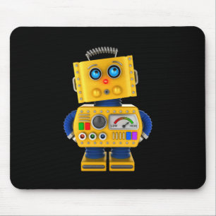 Innocent tittar leksak-robot musmatta
