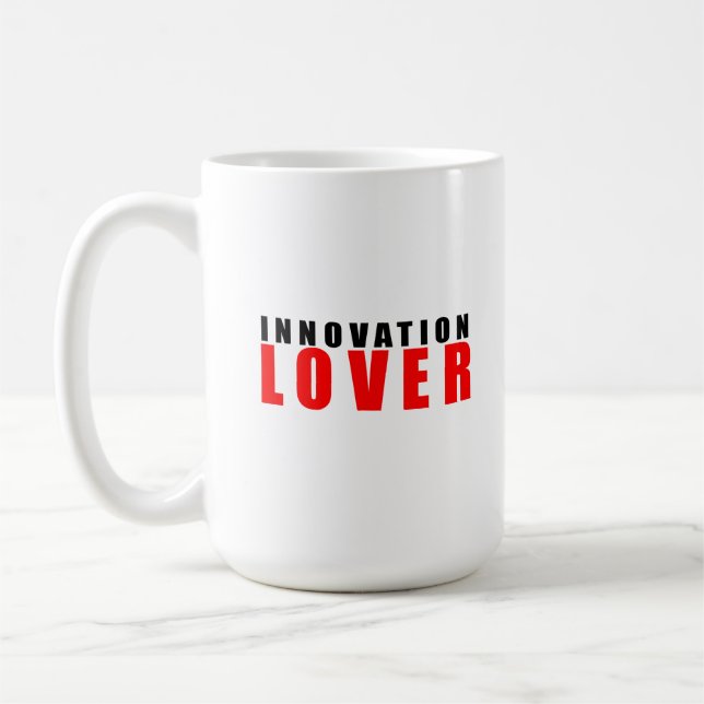 Innovation älskare kaffemugg (Vänster)