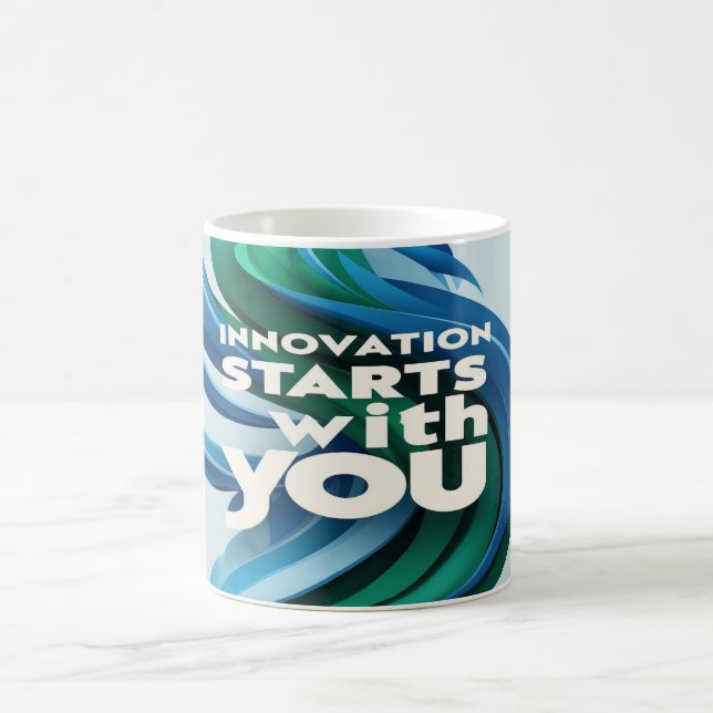 Innovation börjar med alternativ 2 kaffemugg (Center)