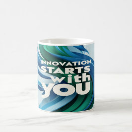 Innovation börjar med dig alternativ 2 kaffemugg
