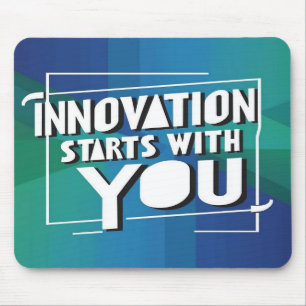 Innovation börjar med dig alternativ 3 musmatta