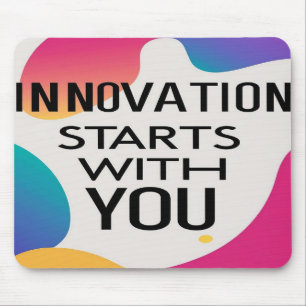 Innovation börjar med dig musmatta
