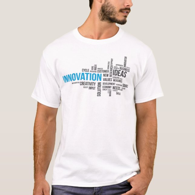 Innovation World Cloud T Shirt (Framsida)