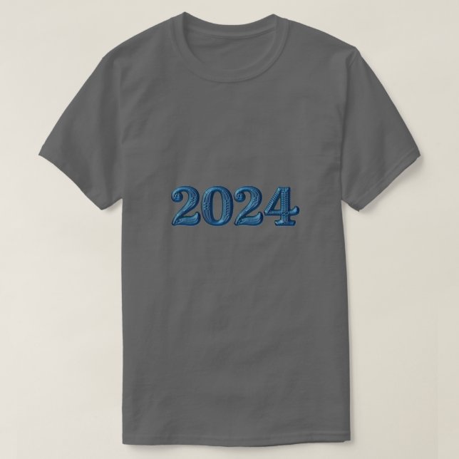 "Innovativ Chic: 2024 års utveckling" T Shirt (Design framsida)