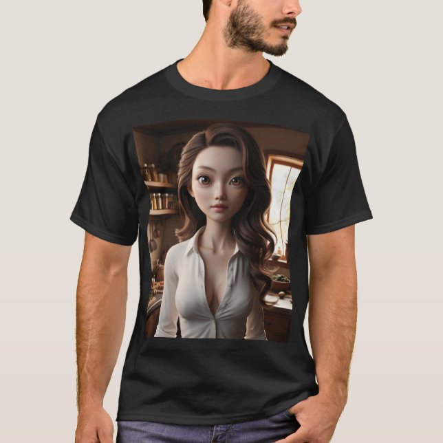 Innovativ Designad av Li_Tech T Shirt (Framsida)