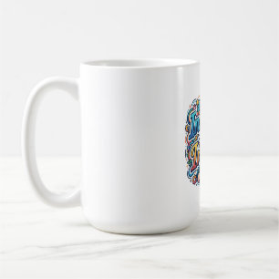 Innovativa och inspirerande motivations-T-shirt Kaffemugg