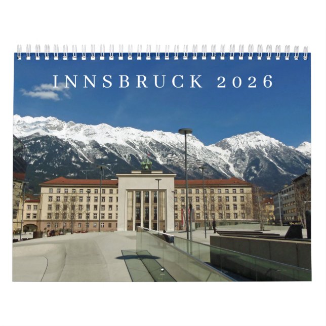 Innsbruck 2026-kalender kalender (Omslag)