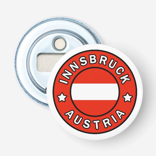 Innsbruck Austria Flasköppnare (Framsidan)