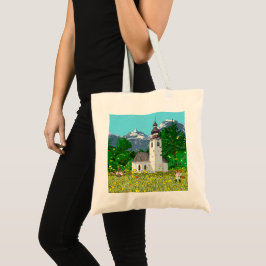 Innsbruck Austria Ligcape Whimsical Art Tygkasse
