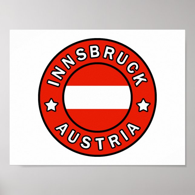 Innsbruck Austria Poster (Framsidan)
