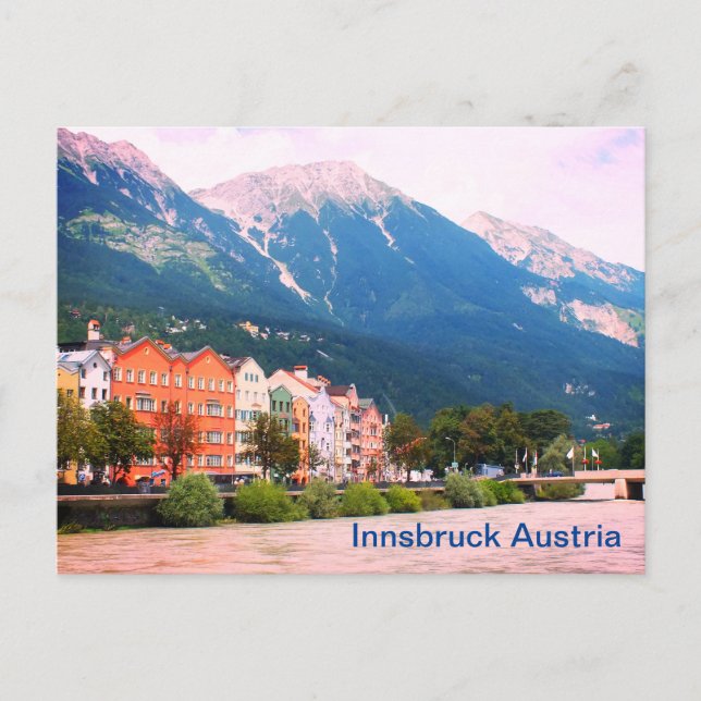 Innsbruck Austria Vykort (Framsida)