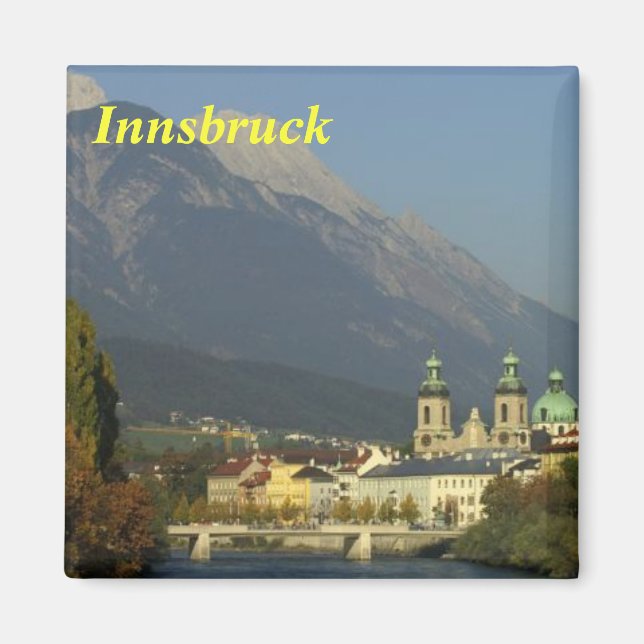Innsbruck-kylskåp Magnet (Framsidan)