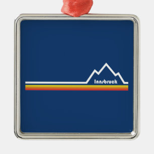 Innsbruck, Österrike Julgransprydnad Metall