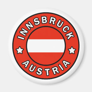Innsbruck Österrike Magnet