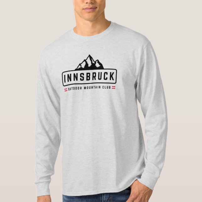 Innsbruck Österrike Utomhus T-Shirt (Framsida)