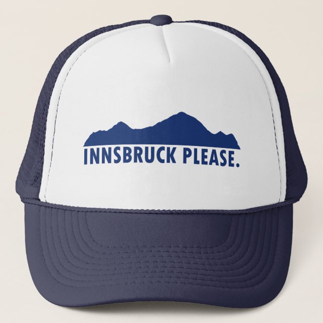 Innsbruck Österrike Vänligen Keps (Framsida)