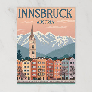 INNSBRUCK, ÖSTERRIKE VYKORT