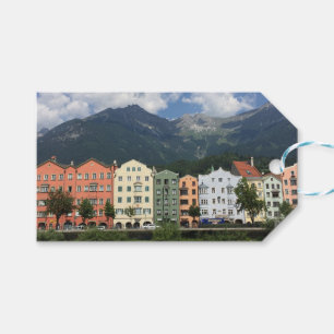 Innsbruck Österrikes stad i Tyrol Presentetikett