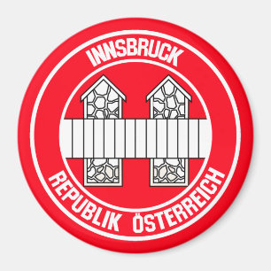 Innsbruck rundaEmblem Magnet