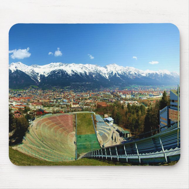 Innsbruck skidar hopp musmatta (Framsidan)