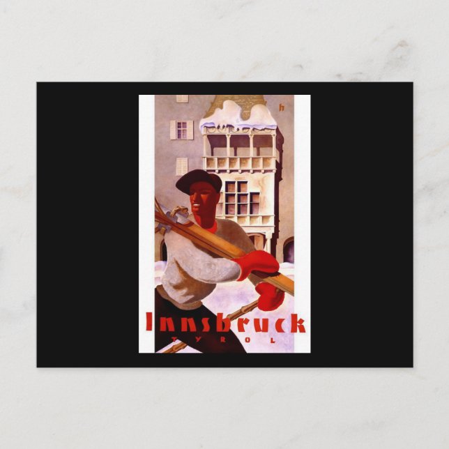 Innsbruck Tyrol Österrike Vykort (Framsida)