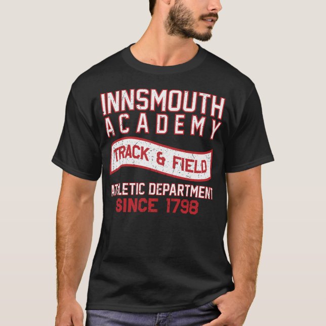 Innsmouth Academy - Athletics Department - Track T Shirt (Framsida)
