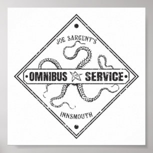 Innsmouth Buss Service Joe Sargent Poster