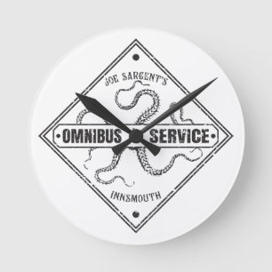 Innsmouth Buss Service Joe Sargent Rund Klocka