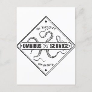 Innsmouth Buss Service Joe Sargent Vykort