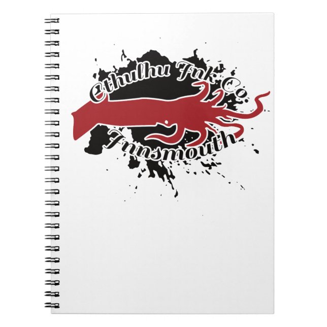 Innsmouth Cthulhu Bläck Co. Anteckningsbok (Framsidan)