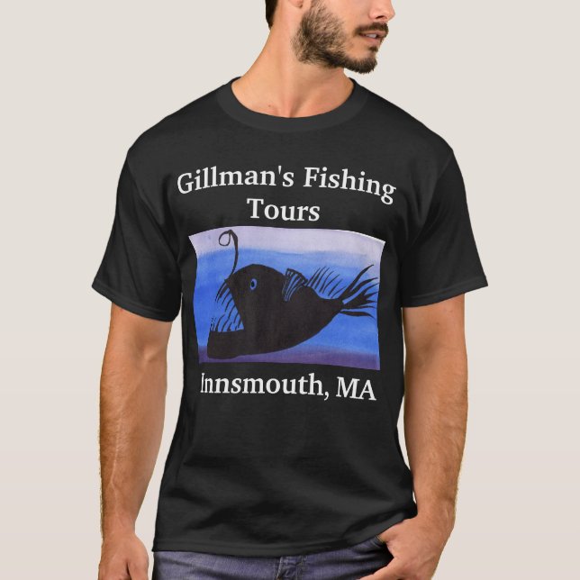 Innsmouth fiske turnerar skjortor tröja (Framsida)