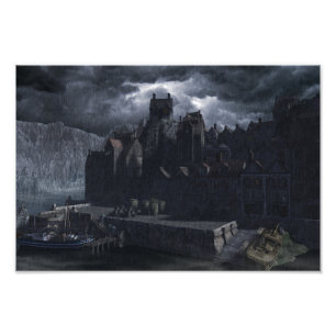 Innsmouth hamn fototryck