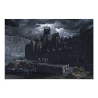Innsmouth Harbour Fototryck