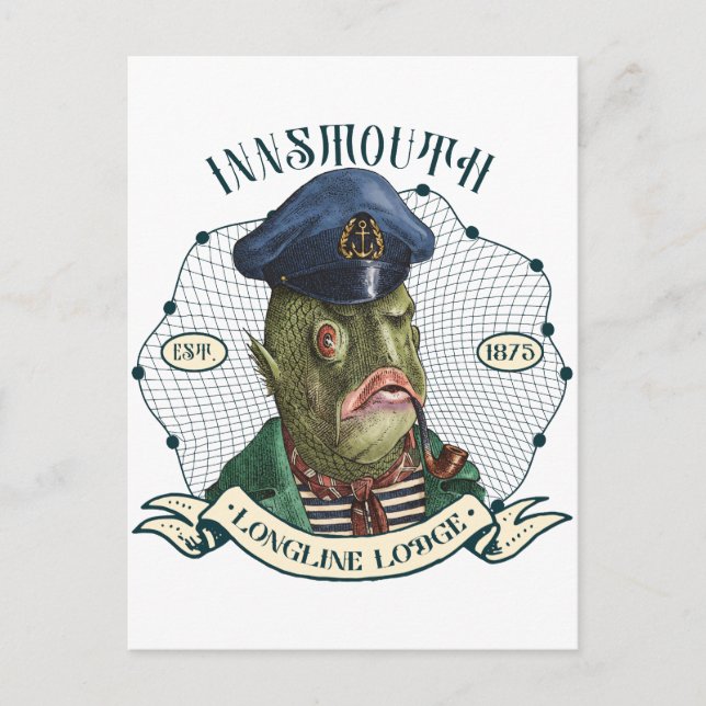 Innsmouth Longline Lodge - kapten Helg Vykort (Framsida)