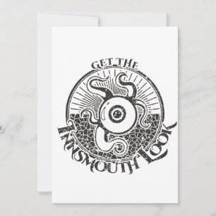 Innsmouth look Tentacle Lovecraftian Inbjudningar