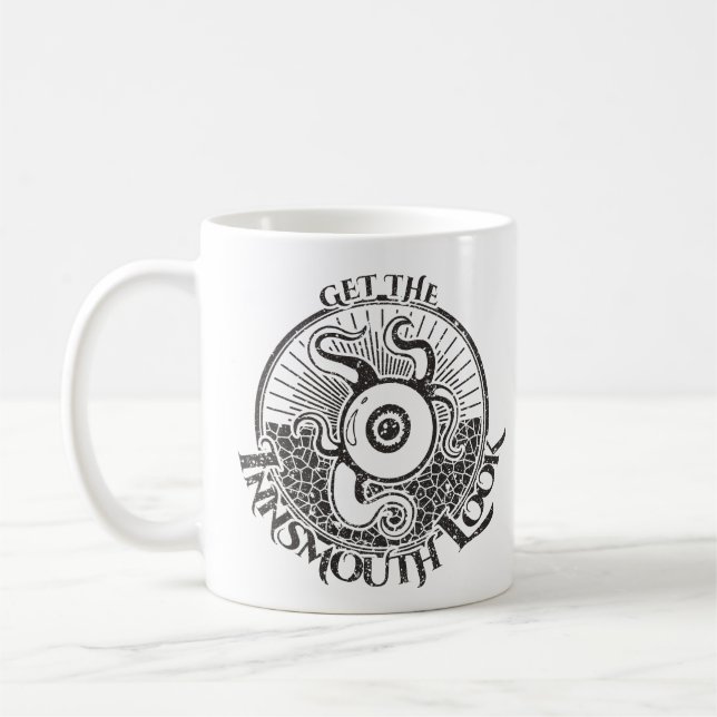 Innsmouth look Tentacle Lovecraftian Kaffemugg (Vänster)