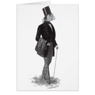 Innsmouth lovecraftgentleman hälsningskort