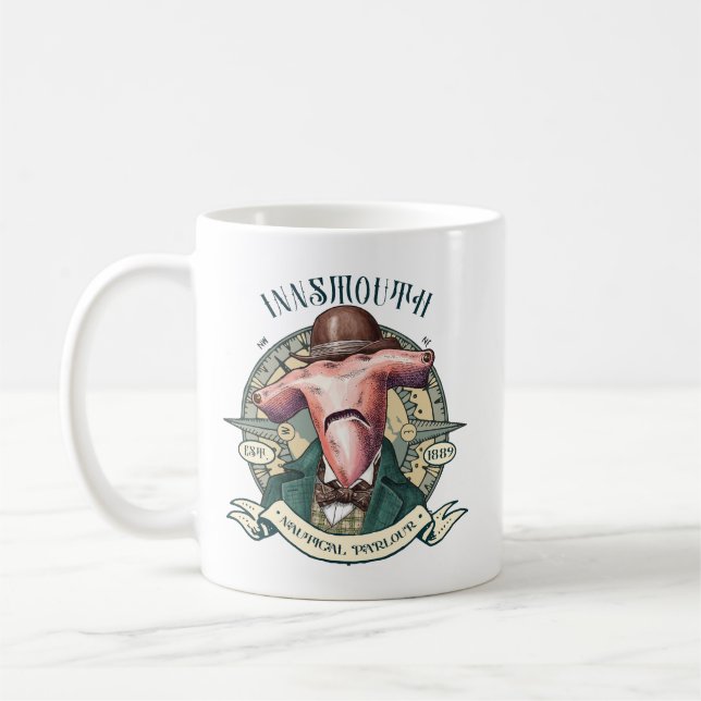 Innsmouth Nautical Parlor Hammerhead gentlemen an Kaffemugg (Vänster)