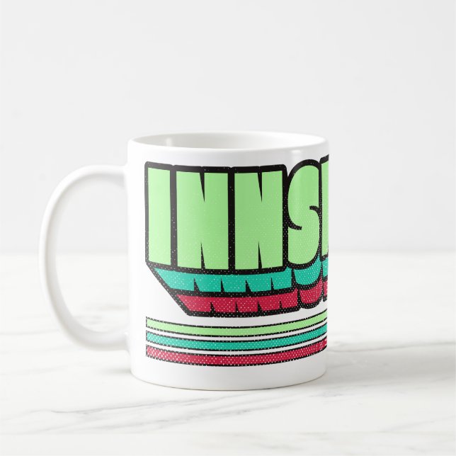 Innsmouth Retro Label Lovecraft Kaffemugg (Vänster)