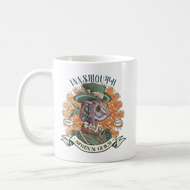 Innsmouth Siren's Guild - The Pearlwomen Kaffemugg (Vänster)