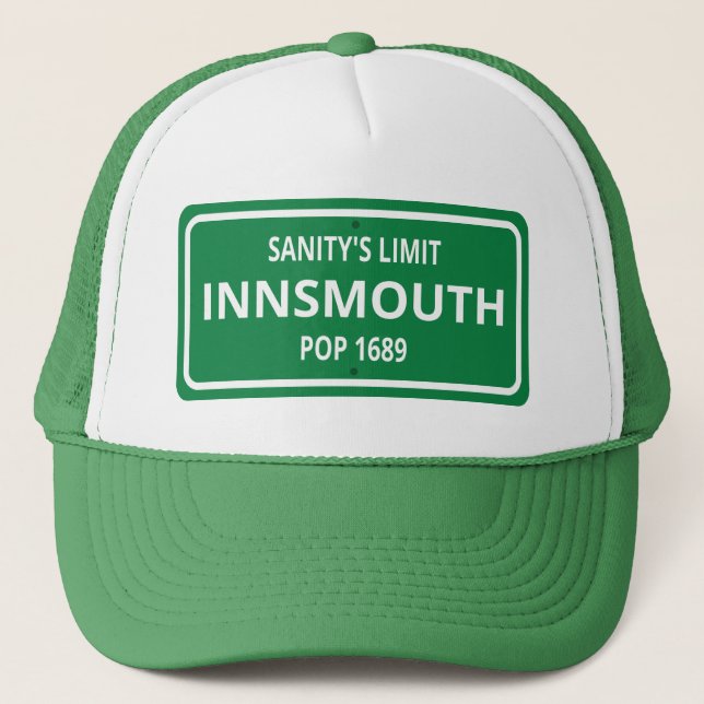 Innsmouth Street Sign Lovecraft Keps (Framsida)