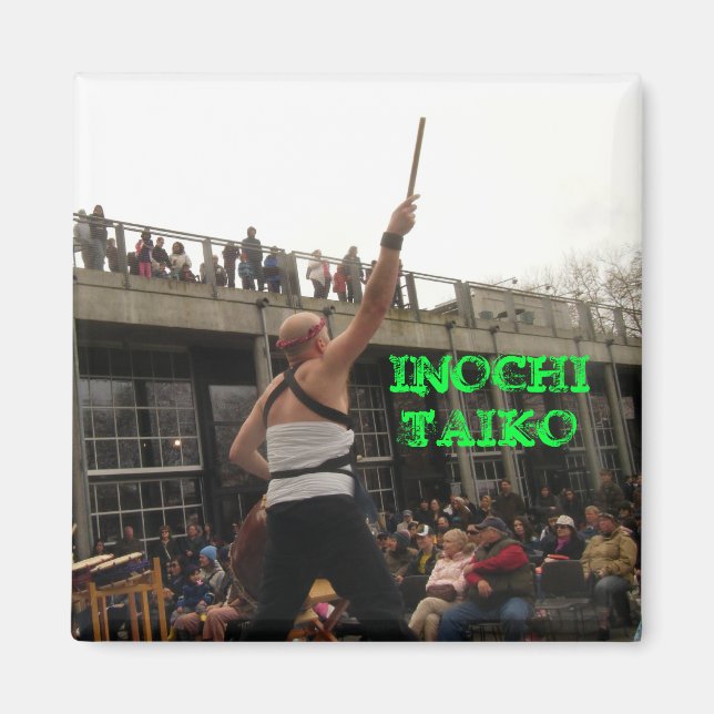 Inochi Taiko Magnet (Framsidan)