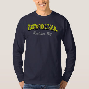 Inofficiell 1) gul text för Reclinerreferens ( Tee Shirt