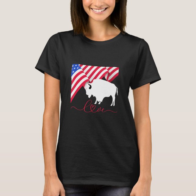inofficiell amerikansk vild för mindhet underbart  t shirt (Framsida)