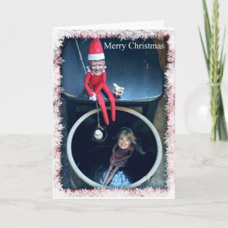 Inofficiell Donald Trump julkort Helgkort