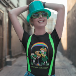 "Inofficiell hårhållare" St. Patrick's Day  T Shirt